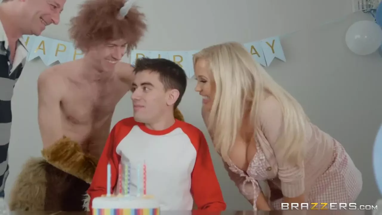 Brazzers Birthday Party Videos - American virgin boy gets fucked on his 18th birthday - HDTEEN.PORN
